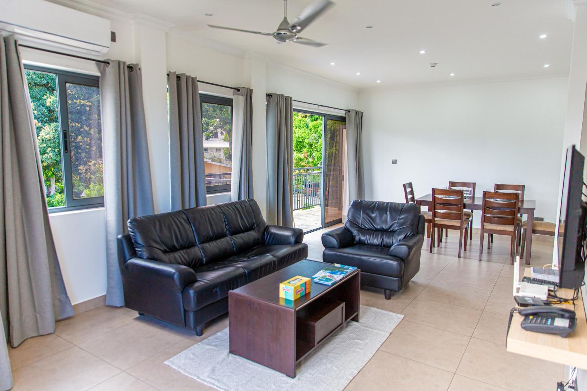 B Holiday Apartments Vịnh Beau Vallon Ngoại thất bức ảnh